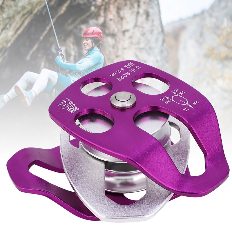 EN 12278 Outdoor Aviation Aluminum Side Swing Double Pulley for