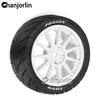 Chanjorlin 1/10 RC On Road Racing Tires and Wheels 12mm