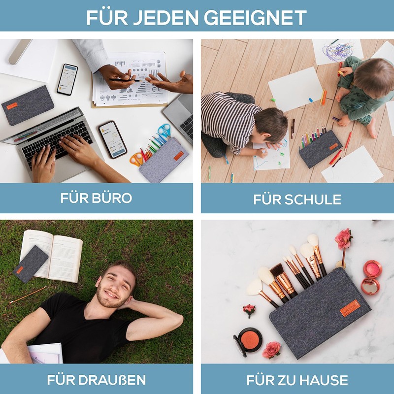 wortek Pencil Case Parent, black