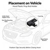 Hood Plastic Prop Rod Clamp Clip For Toyota Corolla 2014-2019