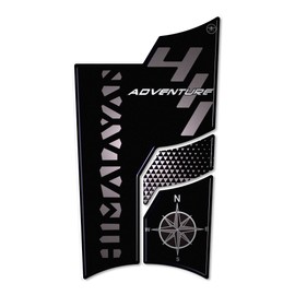 labelbike - 3D Gel Sticker Protection and Decoration Motorcycle Tank Pad compatible with Royal Enfield Himalayan 411