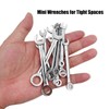 QYQRQF Mini Wrench Set Open End Wrench Combination Wrench Sets