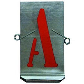 Vigor 4033018 Stampi/Lettere Lamiera Zincata, 27 Lettere Art. 605