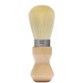 SOU AKADA 100328 Made in Japan Facial Foaming Brush Soft Silk Whip Brush S, Natural, 1 Piece (x1)