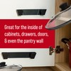Maplefield Pot Lid Wall Organizers - Stick-On Clips for Pot