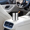Outdoor Ashtray with Lid, Stainless Steel Ashtray for Car, Garden,