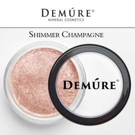 Demure Mineral Make Up Eye Shadow (Deep Champagne), Shimmer Eyeshadow, Loose Powder, Glitter Eyeshadow, Eye Makeup, Professional Makeup