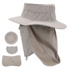 Fishing Hat Nylon Breathable Sun Protection Caps with Neck Flap