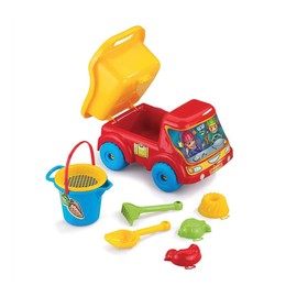 Marioinex 900338 8 Pieces Car Bartek with Sand Set, Multi-Colour
