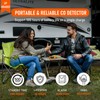 LSENLTY Portable Carbon Monoxide Detectors Support 500-hour Standby Time, 3-in-1