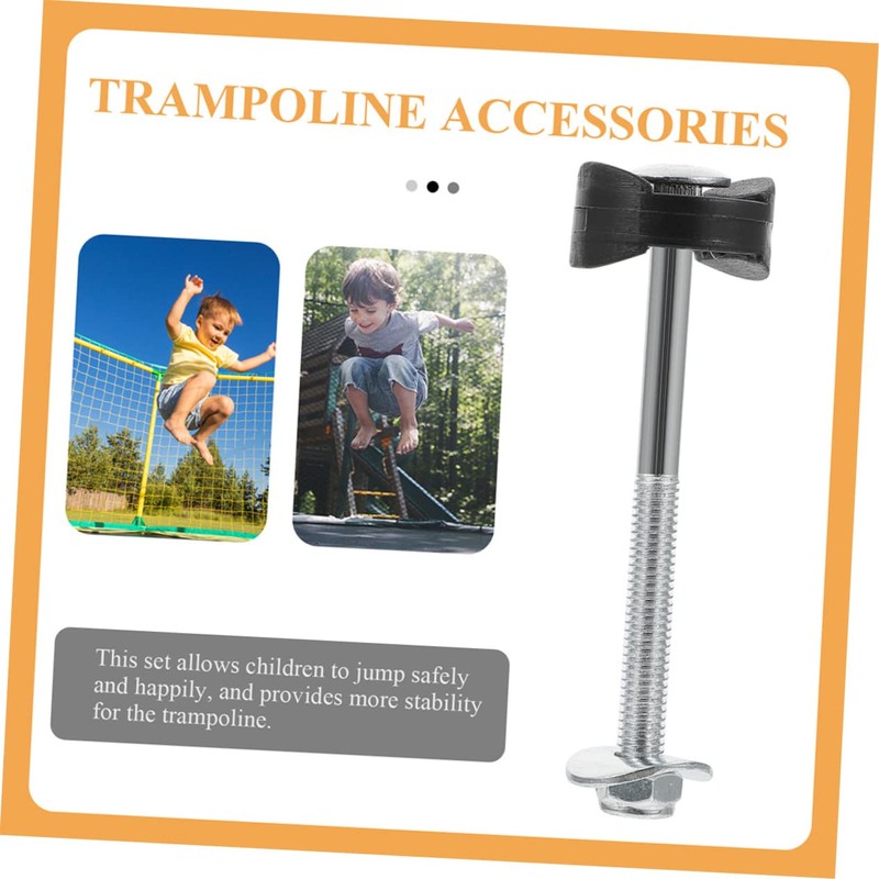 GRIRIW 10pcs Trampoline Replacement Screw Set Fixed Screws for Secure