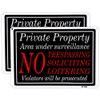 Dxyizus signs Large Private Property No Trespassing Sign Metal No