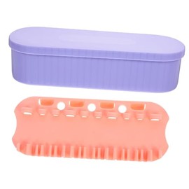 CANIGHT Estuche De Almacenamiento Para Brochas De Maquillaje Caja De Limpieza Para Brochas De Maquillaje Limpiador De Brochas Para Sombras De Ojos Y Coloretes
