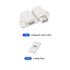 METALLIXITY Double Magnetic Touch Latch (1.38"x2.72") 4Pcs, Plastic Touch Latches