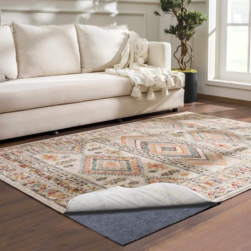 Felt Rug Pad - 1/2 8x10 Foot Extra Large Area