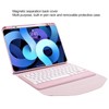 Vertical Keyboard Case Multi Angle Magnetic Clear Back Cover Detachable