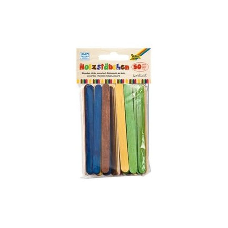 Folia 2292 Wood Sticks (Pack of 500) 114 x 10