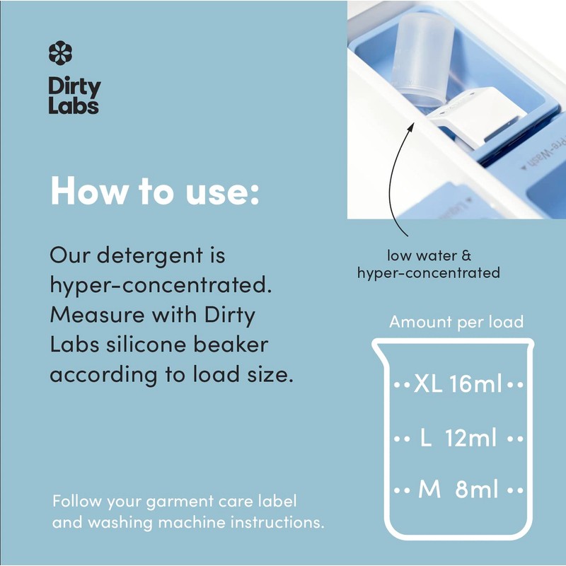 Dirty Labs | Signature Scent Bio-Liquid Laundry Detergent 80 Loads