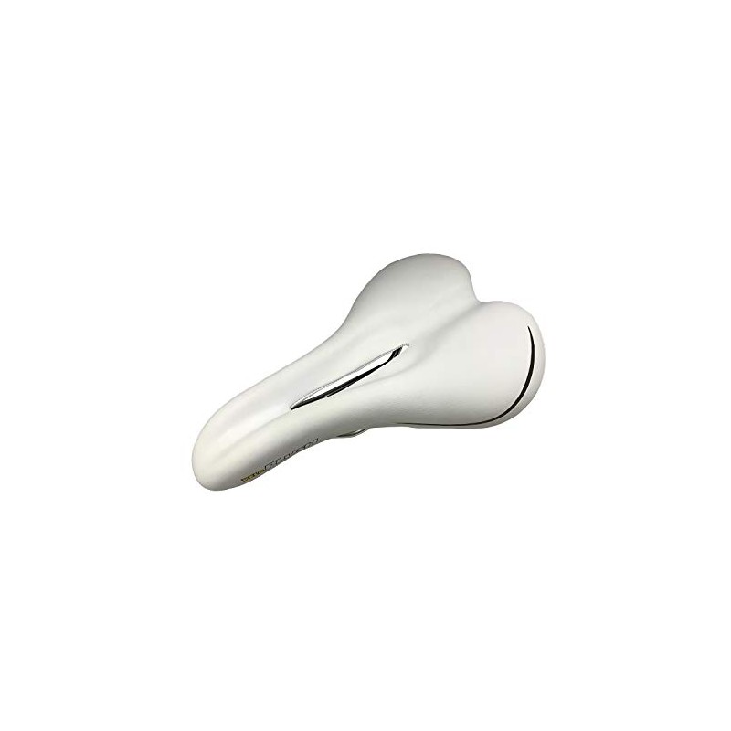 VELO Plush VL-3147 Men's Saddle WHITE SL-OTR-M007