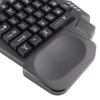 One Handed Gaming Keyboard 35 Keys Waterproof Wide Palm Rest