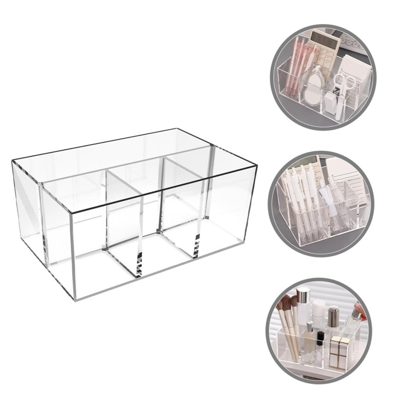 Ciieeo Makeup Brush Storage Holder Versatile Desk Organizer for Cosmetics