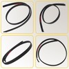 2PCS Roof Molding Drip Weatherstrip Compatible with Toyota Tundra Crew
