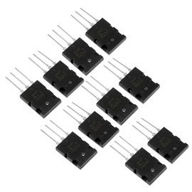 5 x 2SA1943 + 5 x 2SC5200 Audio Transistor 5 Pairs Black 2SA1943 2SC5200 High Performance Combination