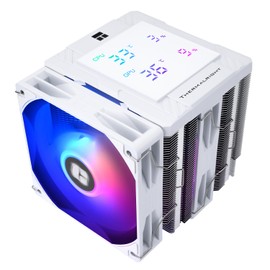 Thermalrlght Peerless Assassin 120 Digital ARGB White CPU Cooler Air with 6X6mm Heatpipes, Magnetic Display Board Top Cover,Heatsink CPU Cooler, for AM4/AM5 and Intel lga1700/1851/1150/1151/1200