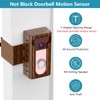 2024 Upgrade Anti-Theft Video Doorbell Mount, Not Block Doorbell Motion