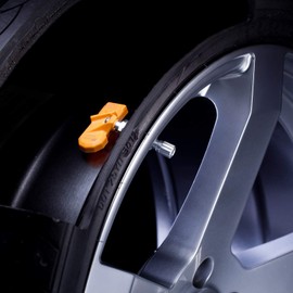 Sensor IM1003 TPMS 315MHz - Sensores de presión de neumáticos con vástago de aluminio - Sensores Tpms listos para instalar compatibles con Acura, Honda, Hyundai y más - Paquete de 4