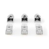 NEDIS CCBW89380GY RJ45 Connector | RJ45 Pass Through | Fixed/Stranded