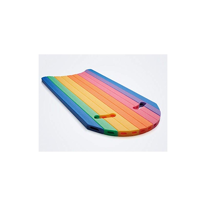 Comfy Twin Swim Float with 2 Handles in Rainbow Colours