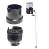 B&P Lamp® E26 Medium Base Phenolic Pull Chain Socket with