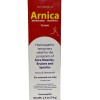 Arnica Cream Homeopathic For Sore Muscles Bruises Sprains 2.6 FL.OZ