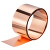 uxcell Copper Sheet Roll 3500mm x 100mm x 0.4mm, 99.9%