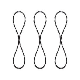 GT2 Timing Belt 6 mm Wide Rubber Timing Belt with Closed Loop for 3D Printer Belt CNC Machine Pack of 3