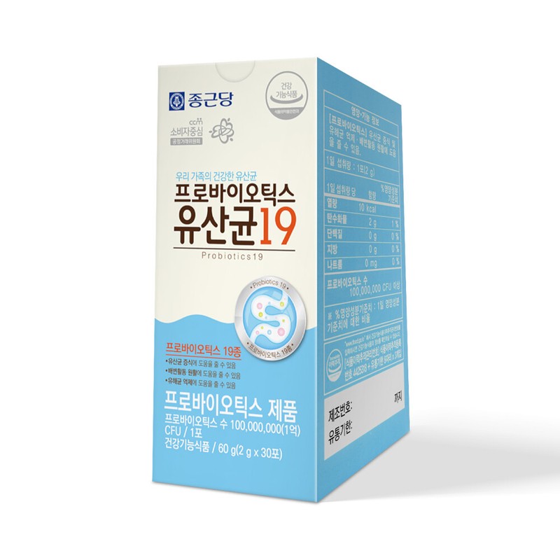 Chong Kun Dang Probiotics Lactobacillus 19 30 sachets 4 powder