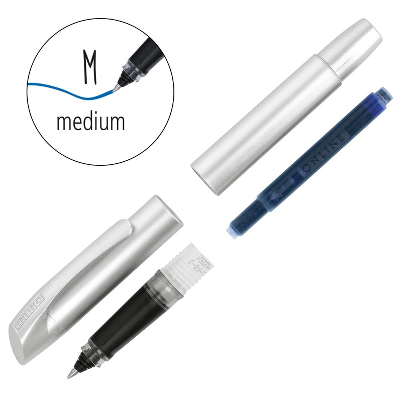 Online 61478/3D Rollerball Pen Spotlights Black Pack of 1