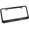 Black License Plate Frame