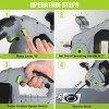 WORKPRO 20V NEW Electric Drain Auger 25Ft Plumbing Snake Drain