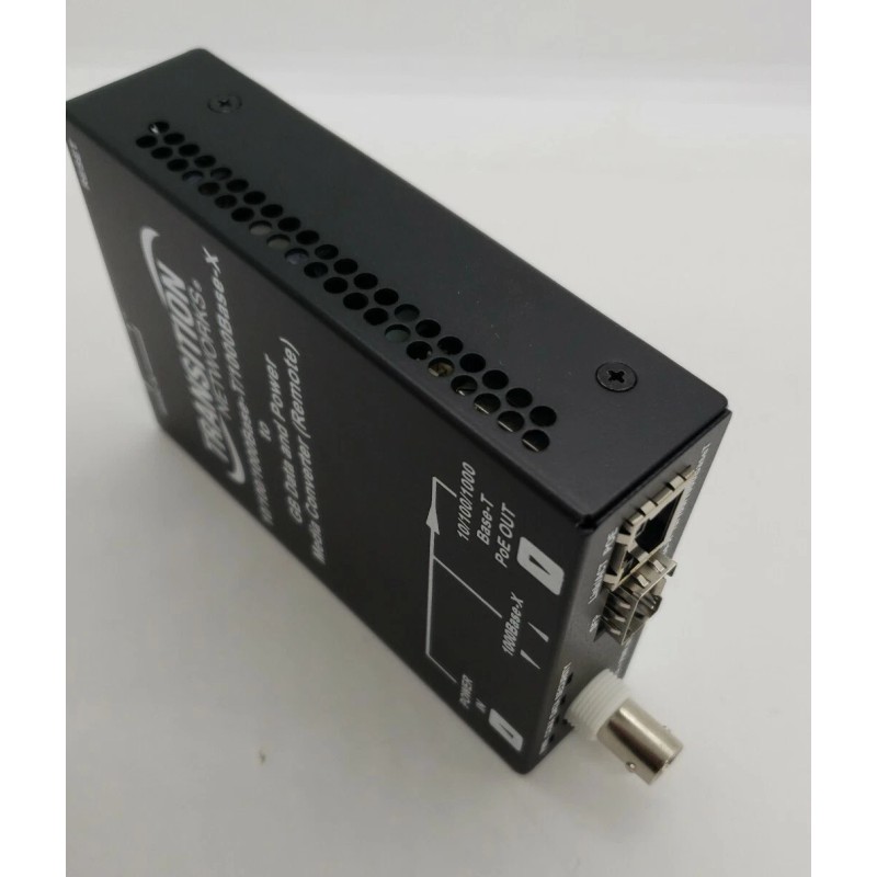 NEW Transition Ethernet Over Coax Network Extender Media Converter EOCPD4020-110