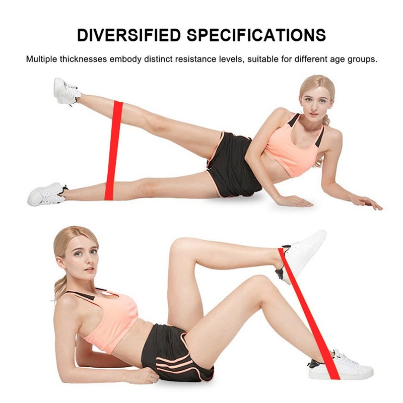 Set Power Heavy Duty Resistance Band Gym Yoga Loop Exercise