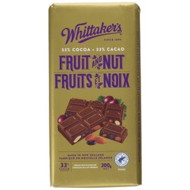 Whittaker's Fruit & Nut, 200 Grams
