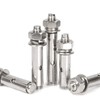 4 Pcs M10 x 80mm 304 Stainless Steel Expansion Bolt