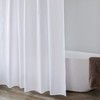 Long Shower Curtain Liner 78 Inches Height-Water-repellent Fabric Shower Curtains