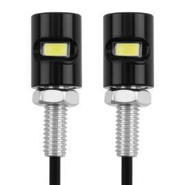 Motorcycle Number Plate Lights 12V,White light Motorbike Lamp 80cm,Sealed to Prevent Dust, Collision and Splash, Safe, Reliable and Easy to Install,for Motorcycle, Bike, Truck, and All-Terrain Vehicle