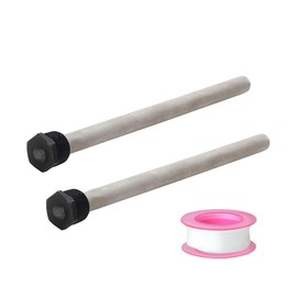 YOIASUGH 2-Pack RV Water Heater Anode Rod 9.25" x 3/4" NPT Compatible with Suburban 233514, 232767 Anode Rod Premium Magnesium Anode Rod heater-Flo 6 Gallon