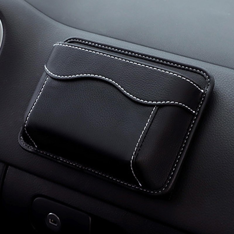 Car Side Pocket Organizer,PU Leather Car Pocket Seat Side Bag