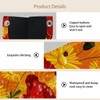 2 Pack Tissue Box Cover Holder, Poppy Flowers Ladybird Rectangle