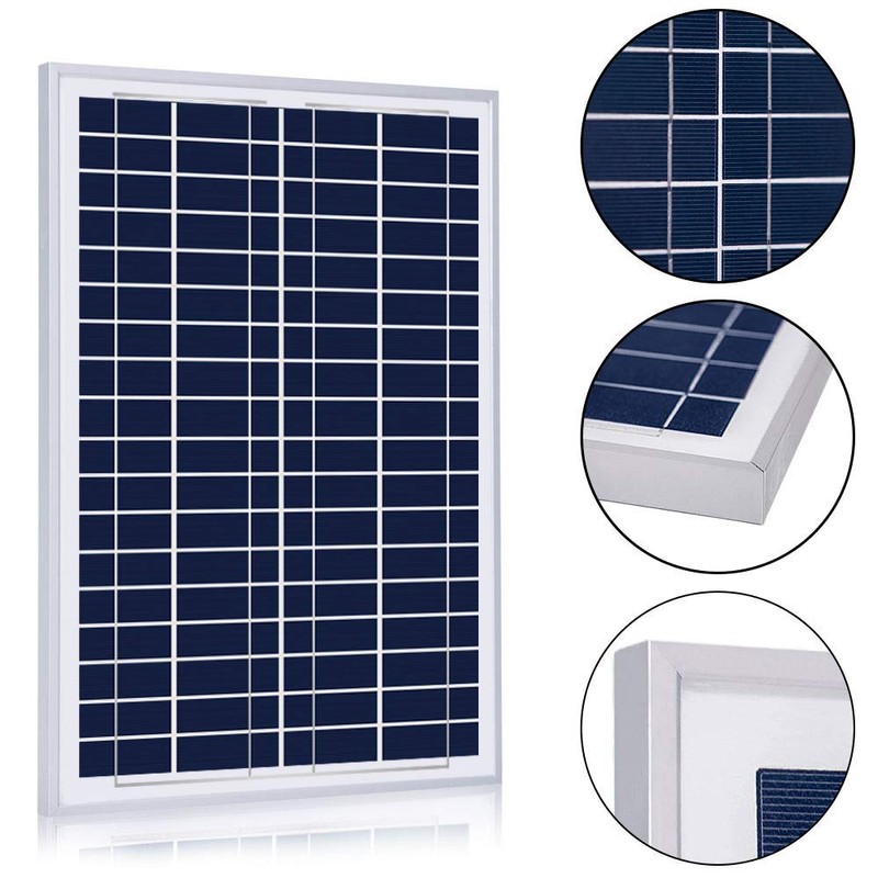 ACOPOWER 25 Watts Panel Kit, Build Your Solar Charger in